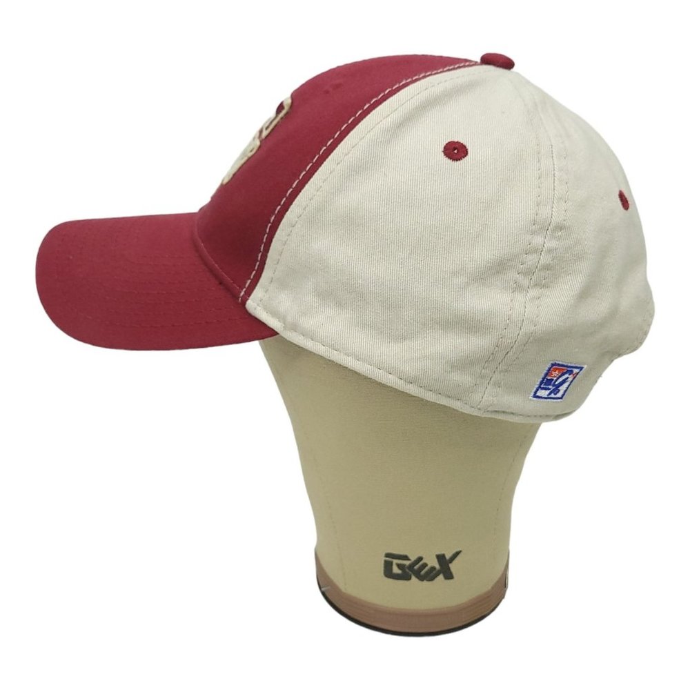 The Game Texas A&M Aggies Strapback Cap Trucker Baseball Hat Maroon White - Picture 6 of 12
